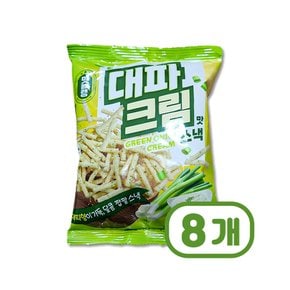 맛슐랭 대파크림맛스낵 봉지스낵 60g x 8개