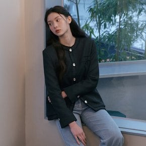 [26 S/S] 잇미샤 프린지 라인 트위드 자켓 ITQ2ZJK710