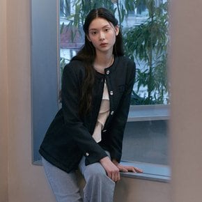[26 S/S] 잇미샤 프린지 라인 트위드 자켓 ITQ2ZJK710