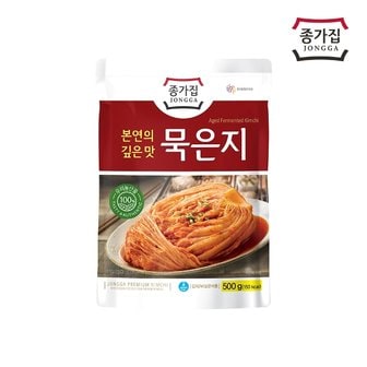 종가집 [종가] 묵은지500g(파우치) X 1개