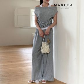 오프 숄더 레이어드 투피스 세트 MSTC11073_P433469647