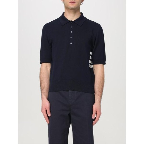 25SS 톰브라운 폴로 티셔츠 MKP135A Y3043 415 NAVY DOM