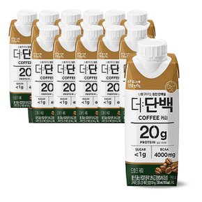 빙그레 더단백 드링크 커피 250ml x12개/ 단백질 음료