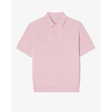 라코스테 (남성) 피케 반팔 스웨터 폴로 PH842E-55G HCZ(페일핑크)