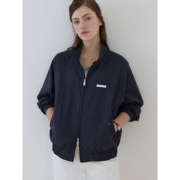 브리즈 실버리 포인트 블루종 자켓 - Navy