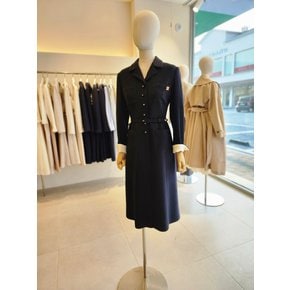 [여주점] [JJ 지고트] 여성 브롯지 오픈 칼라 A라인 원피스GS3M0OP921