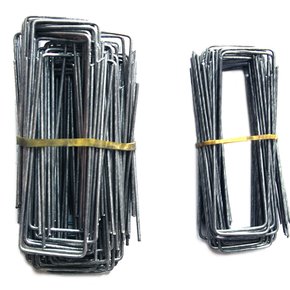 부직포 고정핀 쇠핀 일반형 100개 묶음 쇠핀 멀칭핀 핀 고정용핀