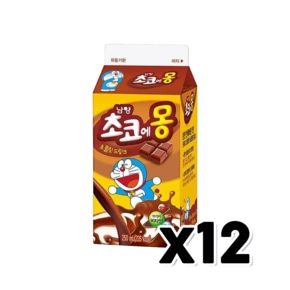 남양 초코에몽 팩우유 250ml x 12개