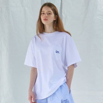 원더플레이스 OCEAN OVERSIZED POCKET T-SHIRT [4 COLOR]