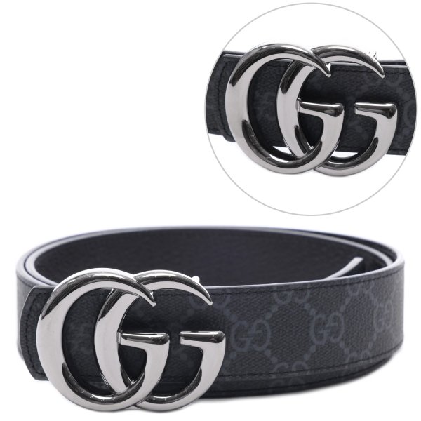 [부산점] 25FW 남성 GG 마몽 리버서블 벨트 (838593 FAEWZ 1000 25F)