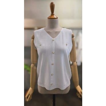 메종블랑쉬 진주단추나시 M252MTP555K