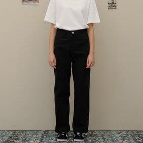 Rohan semi wide cotton pants_Black