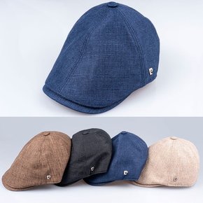 [하프클럽/중년의품격]남성 봄 여름 피에르가르뎅 솔리드 헌팅캡 모자
