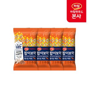 밥이보약 DOG 빛나는 피모 50g x 4/ 강아지 샘플 사료