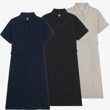 노스페이스 25SS   NT7ZR32  여성 프로스트 원피스 스트레치우수