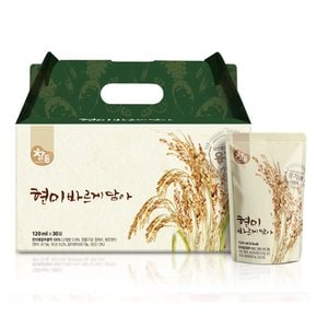 참든 유기농 발아현미차 현미 바르게 담아 120ml x 30포