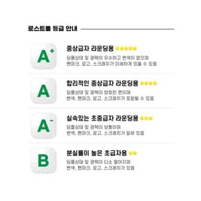 3피스/4피스 1팩10구 A-/B 혼합 골프공