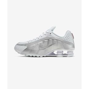 [매장정품] 나이키 NIKE 샥스 R4 W - 화이트 메탈릭 실버 맥스 오렌지 화이트 AR3565-101 177083