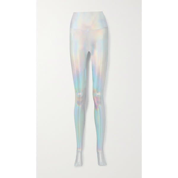 노마카말리 이리디센트 코팅 스트레치 저지 스티럽 레깅스 6630340699392481