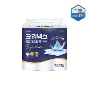울트라스트롱 키친타월 160매 6롤 X 1팩 03448