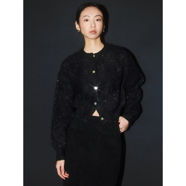 메탈 라운드 가디건 - 2 COLOR