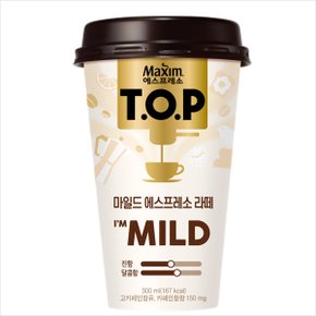 *[티오피컵커피]TOP마일드에스프레소 라떼 300mlx10개