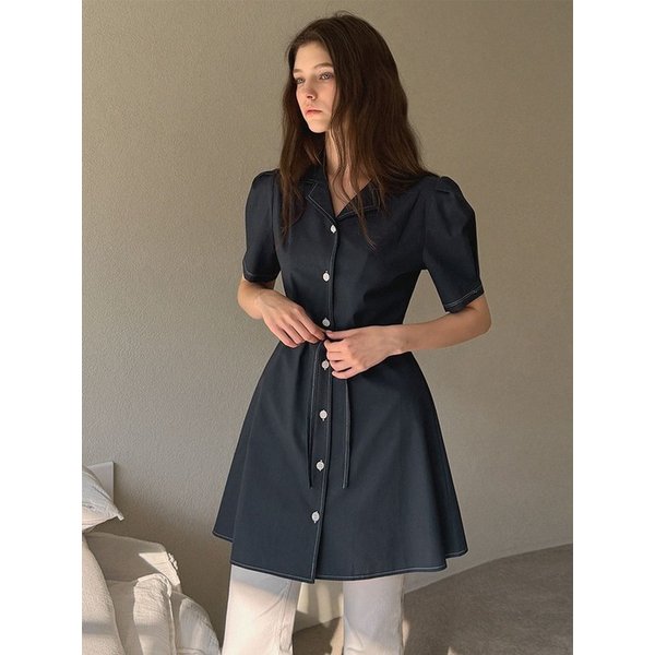 데일즈 카라 미니 원피스