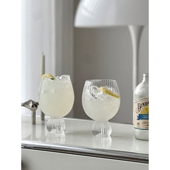 니코트 [1+1] 니코트 플리츠 글램 와인잔