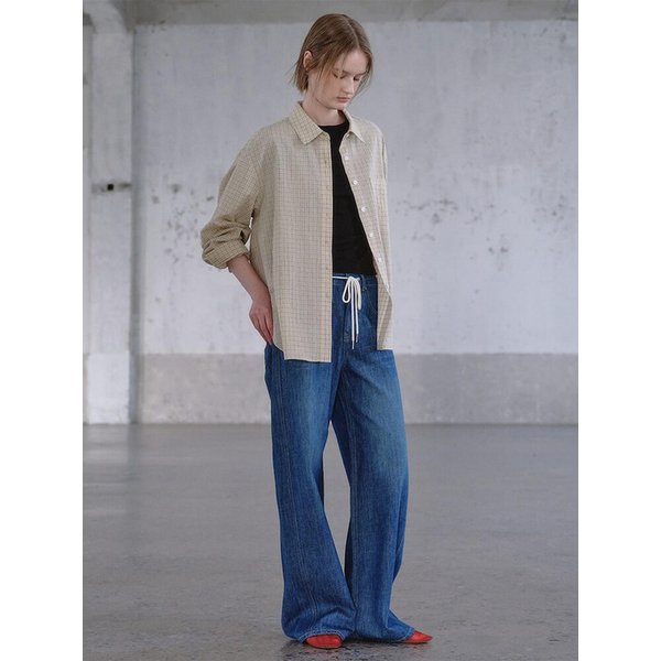 Summer Semi Overfit Shirts  Light Yellow (KE6360M06E)