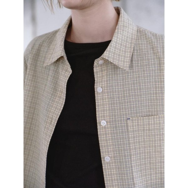 Summer Semi Overfit Shirts  Light Yellow (KE6360M06E)