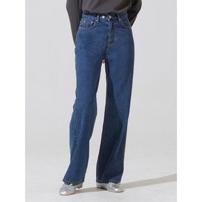 Youth two button denim pants - blue