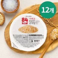  슬로우래빗 84kcal 가벼운 통밀 현미 곤약밥 130g 12개