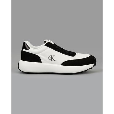 Calvin Klein Jeans ACC 여성 탈린 레트로 러너 스니커즈(YW01774-01W)