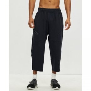 4650208 Under Armour Unstoppable Fleece Baggy Crop Pants - Black