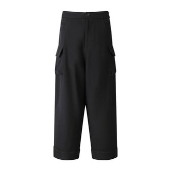래코드 Multi Pocket Wide Trousers RQPAW24597BKX