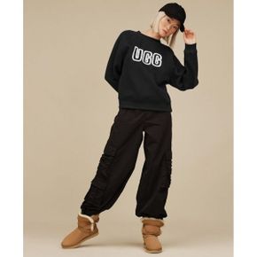 우먼 어그 로고 Crewneck 스웻셔츠 - 블랙 21552987 1391719