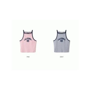 여성 캘리포니아 레터 나시  California Letter Sleeveless WHRNE3722F_P366532695