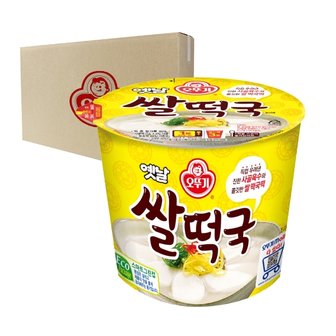 오뚜기 쌀떡국큰컵 166.6g 12개입 [박스]