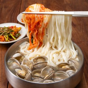 [쿠캣메이드] 조개시원 칼국수 550g X 2팩