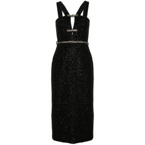 [SELF PORTRAIT] Womens Dress AW24026MBBLACK 2855870