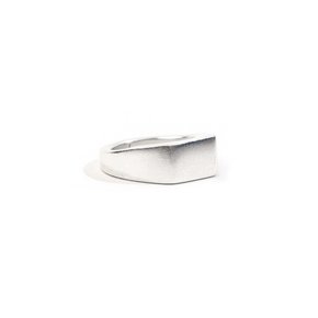 SILVER WIDTH RECTANGLE RING
