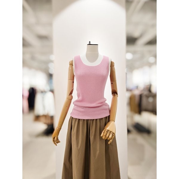 [파주점] [더아이잗컬렉션]라이트 블링 릴렉스 니트 탑 CR5A1PO331