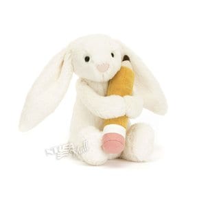 젤리캣 바쉬풀 버니 위드 펜슬 국민 애착인형 JELLYCAT BASHFUL BUNNY WITH PENCIL