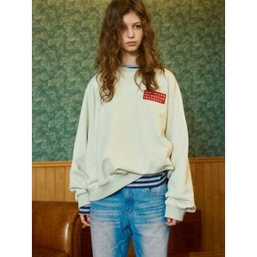 ALPHABET SWEATSHIRT / beige