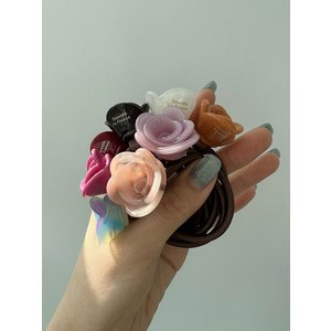 모스크스 Rose hair tie (8color)