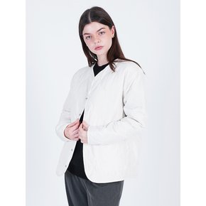 Quilting Light Up Down Jacket (White)