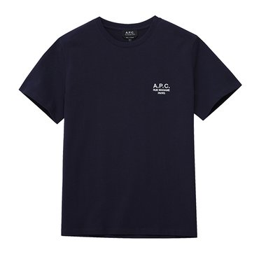 아페쎄 COEZC H26840 IAK DARK NAVY 레이몬드 자수 로고 남성 반팔티