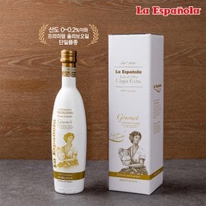 에스파뇰라 프리미엄 올리브유 오히블랑카(화이트) 500ml /엑스트라버진유기농올리브/산화방지유리병