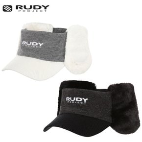 울 방한 귀달이 썬바이저 여성 골프모자 2종택1