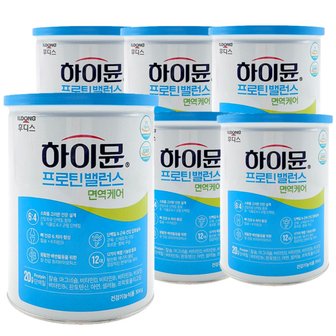  일동후디스 하이뮨 프로틴 밸런스 면역케어 304g, 6개